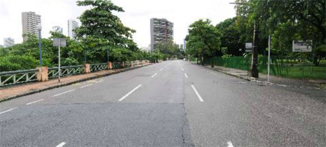 Av. Rui Barbosa começa a se tornar uma rota caminh