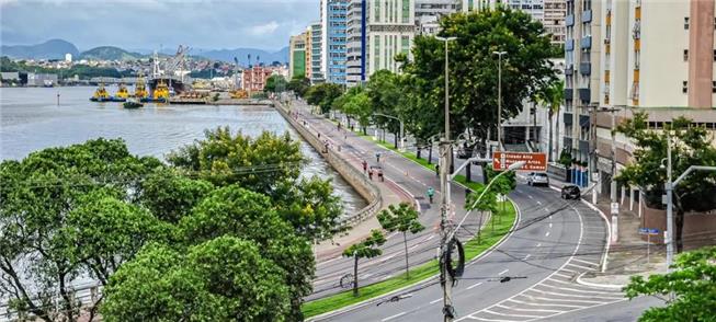 Avenida Beira-Mar, que passará por obras de requal