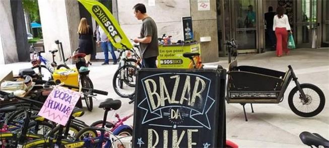 Bazar da Bike: ação põe bicicletas de volta ao uso