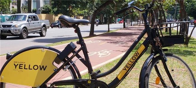 Bicicleta elétrica da Yellow: velocidade máxima de