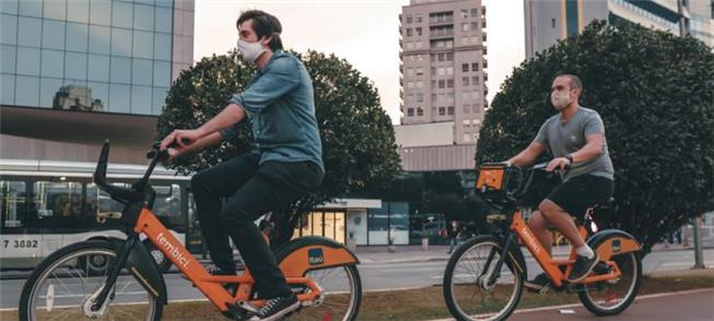 Bicicleta: forma mais segura de transporte durante