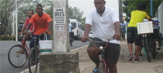 Bicicleta: muito usadas pela população, mas faltam