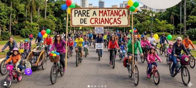 Bicicletada Massa Crítica: convocatória na cidade