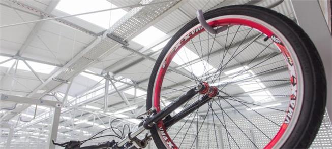 Bicicletário de Suzano é o maior da CPTM