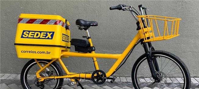 Bike cargueira long-tail, que já está em uso nos C