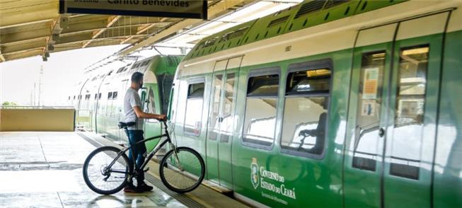 Bike ganha mais tempo de embarque no Metrofor
