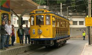 Bonde de Santa Teresa voltou a funcionar nesta seg