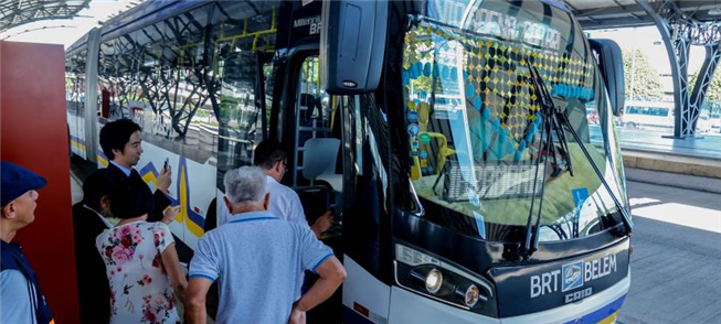 BRT em Belém: ainda não inteiramente implantado