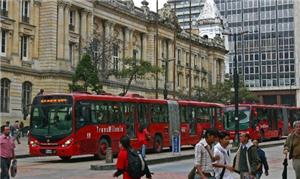 BRT TransMilenio em Bogotá, na Colômbia