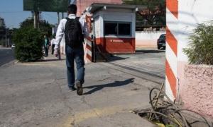 Cabos na avenida Marquês de São Vicente disputam e