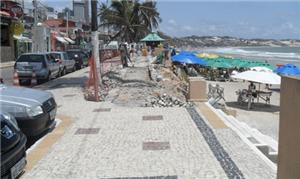 Calçadão da Ponta Negra, em Natal