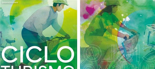 Capa do e-book Cicloturismo: Experiências e Perspe