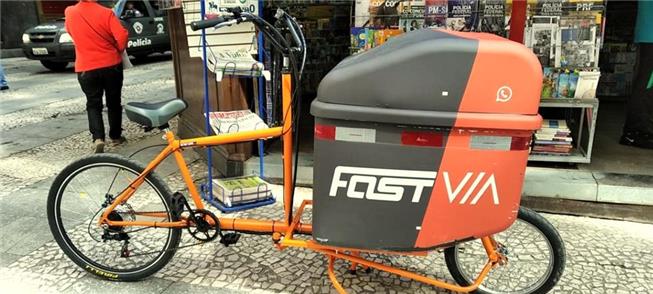 Cargobike fabricada no Brasil