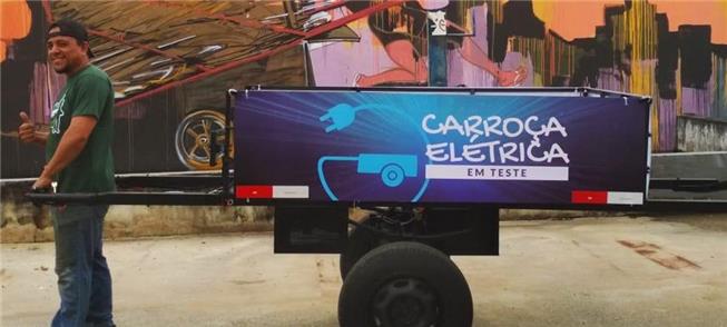 Carroça elétrica: sustentável e preserva a saúde d