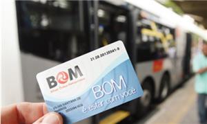 Cartão BOM, usado nos transportes metropolitanos