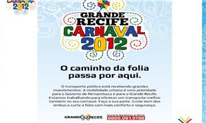 Cartaz do Carnaval no Recife