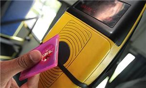 Catraca eletrônica utilizada nos ônibus