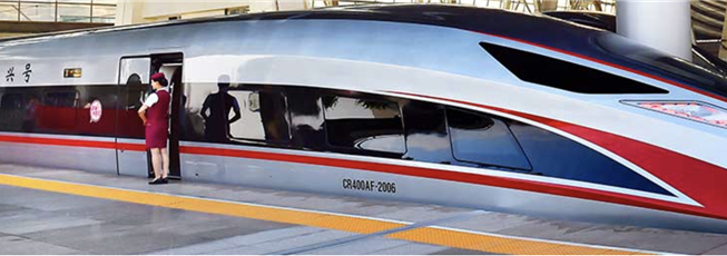 China - maior malha ferroviária de alta velocidade