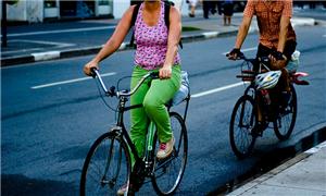 Ciclistas em São Paulo