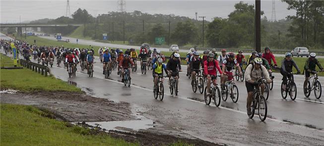 Ciclistas na Rota Márcia Prado, em 2018: 30 mil de