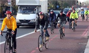 Ciclistas são até 40% menos estressados