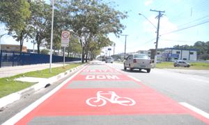Ciclofaixa de Arujá