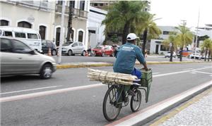 Ciclofaixa no Recife