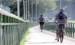 Ciclovia da avenida Dom Aguirre, em Sorocaba