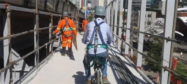 Ciclovia da Terceira Ponte começou esta semana obr