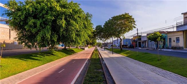 Ciclovia do Trabalhador, em Arapiraca, segue a lin