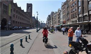 Ciclovia em Amsterdã, Holanda