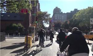 Ciclovia em Nova York