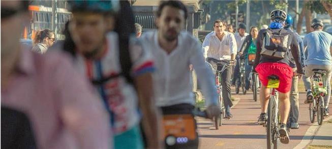 Ciclovia em São Paulo