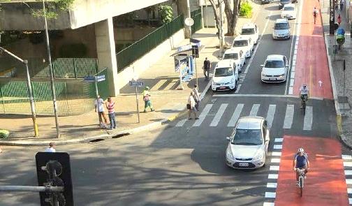 São Paulo: ciclovia na estação Marechal Deodoro do