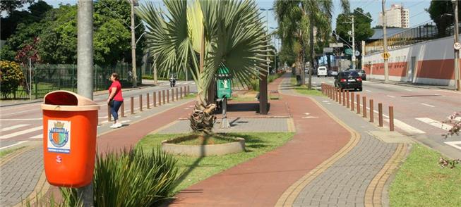 Ciclovia na avenida Kennedy, em São Caetano: 2,5 k