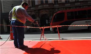 Ciclovia no Centro da Capital recebe pintura antes