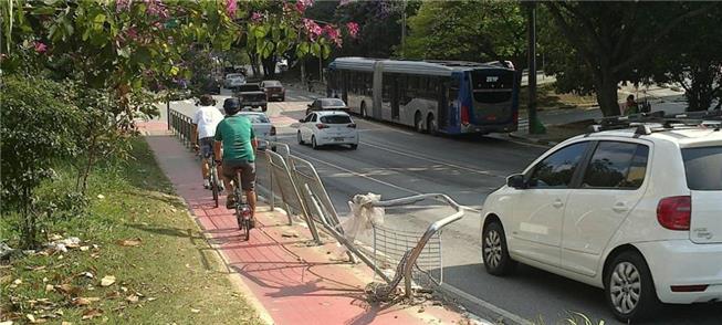 Ciclovias: faltam medidas para 'acalmar o tráfego'