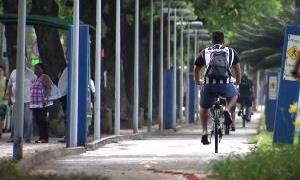 Ciclovias sofrem intervenção em Santos