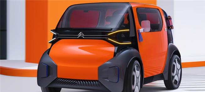 Citroën Ami One: a versatilidade do 'cubo' no meio