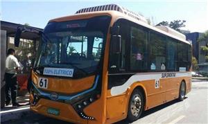 Coletivo a bateria: opçãopara linhas do transporte
