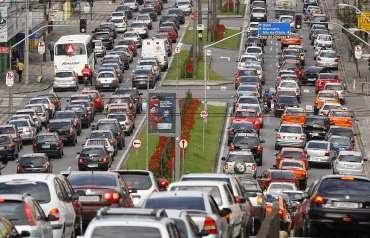 Congestionamento em Curitiba (PR)