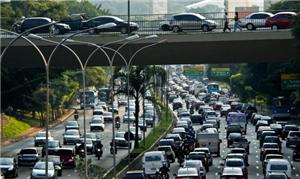 Congestionamento na 23 de Maio