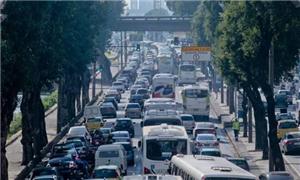 Congestionamento trava o centro do Rio