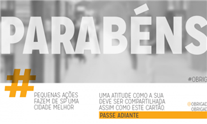 Conheça a campanha Obrigado SP