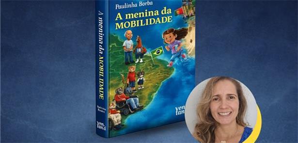 Convite de lançamento no domingo do livro de Pauli