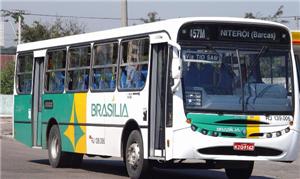 Corredor de ônibus em Brasília