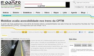 CPTM responde ao Mobilize