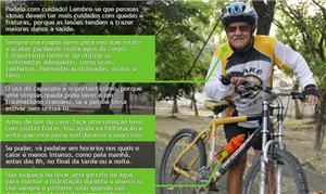 Cuidados ao pedalar