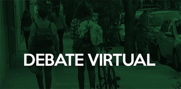 Debate virtual quis saber as propostas de candidat