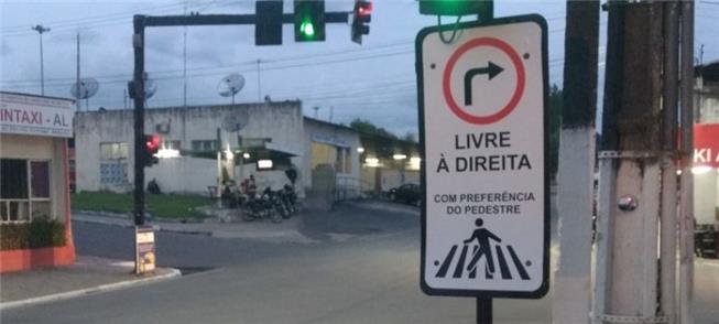 Direita livre: riscos para pedestres e ciclistas